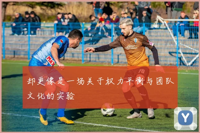 却更像是一场关于权力平衡与团队文化的实验