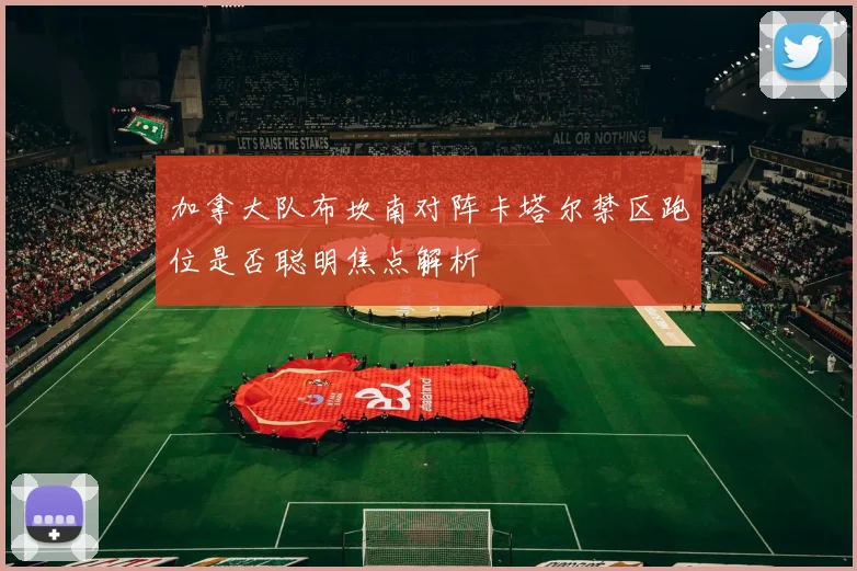加拿大队布坎南对阵卡塔尔禁区跑位是否聪明焦点解析
